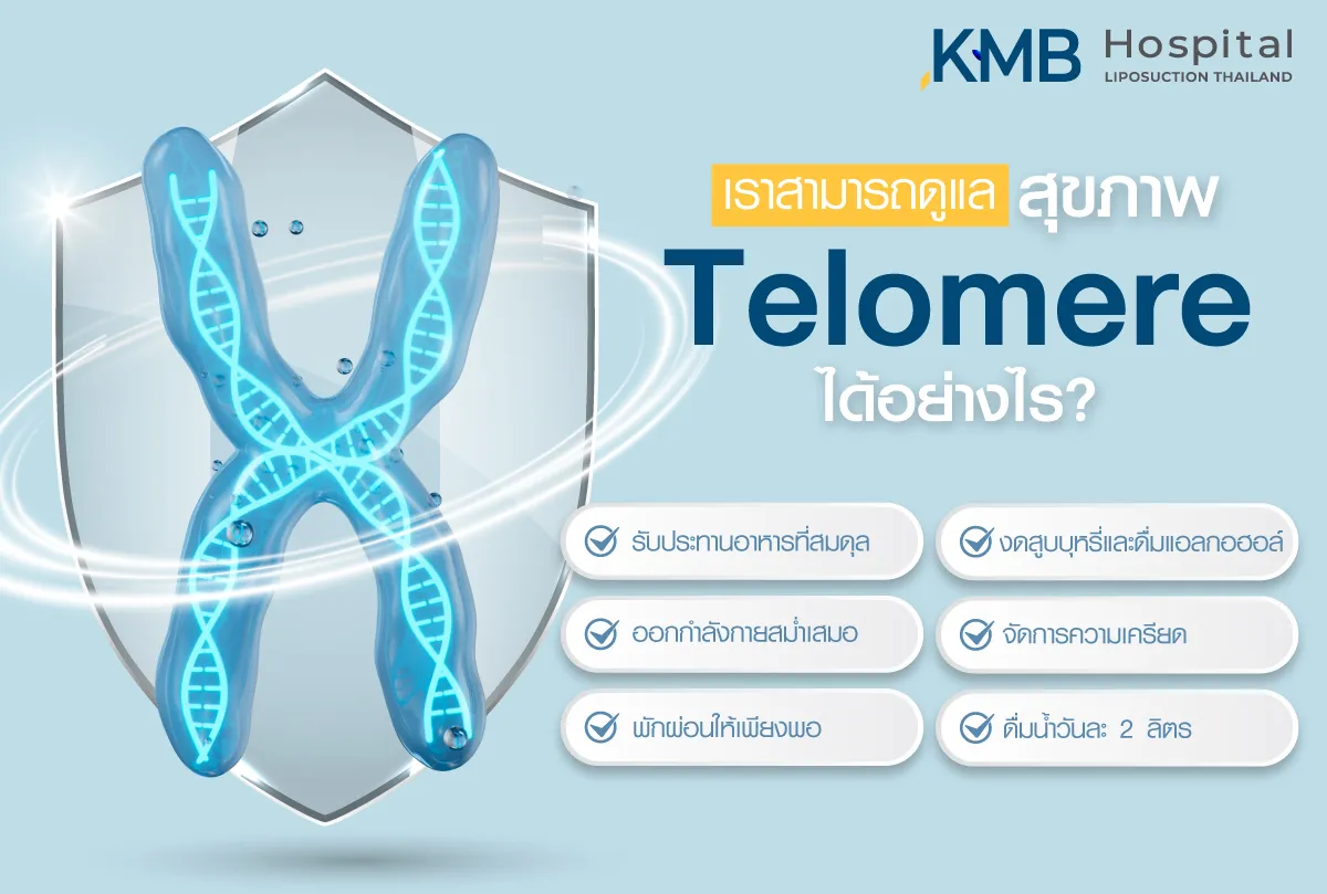 เราสามารถดูแลสุขภาพ Telomere ได้อย่างไร