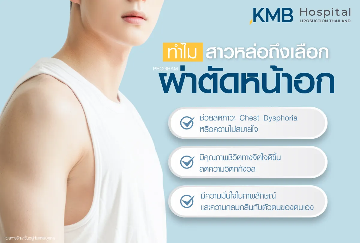 ทำไมสาวหล่อถึงเลือกผ่าตัดหน้าอก