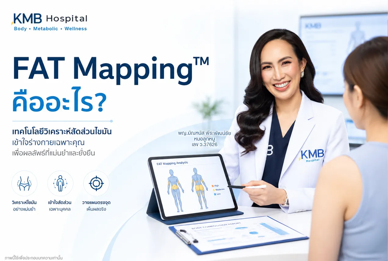 หมอลูกหนูอธิบายระบบ FAT Mapping ก่อนวางแผนดูดไขมัน